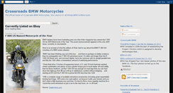 Desktop Screenshot of crossroadsbmwmotorcycles.blogspot.com