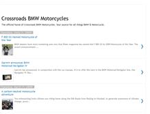 Tablet Screenshot of crossroadsbmwmotorcycles.blogspot.com