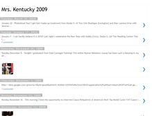 Tablet Screenshot of mrskentucky2009.blogspot.com