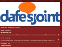 Tablet Screenshot of dafesjoint.blogspot.com