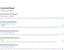 Tablet Screenshot of expressvisual.blogspot.com