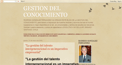 Desktop Screenshot of gestioncono-chile.blogspot.com