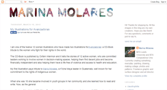 Desktop Screenshot of marinamolares.blogspot.com