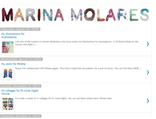 Tablet Screenshot of marinamolares.blogspot.com