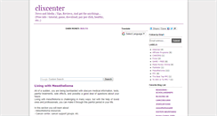 Desktop Screenshot of clixcenter.blogspot.com