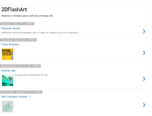 Tablet Screenshot of 2dflashart.blogspot.com