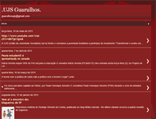 Tablet Screenshot of guarulhosujs.blogspot.com