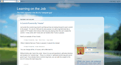 Desktop Screenshot of learnonthejob.blogspot.com