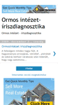 Mobile Screenshot of ormosintezetiriszdiagnosztika.blogspot.com