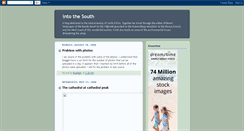 Desktop Screenshot of intothesouth.blogspot.com