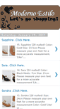 Mobile Screenshot of moderno-estilo.blogspot.com
