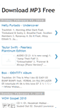 Mobile Screenshot of downloadmp3frees.blogspot.com