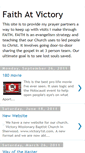 Mobile Screenshot of faithatvictory.blogspot.com