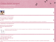 Tablet Screenshot of centrosaudeintegral.blogspot.com