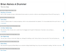 Tablet Screenshot of brianmaines.blogspot.com
