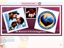 Tablet Screenshot of oamorcontagiaalegria.blogspot.com