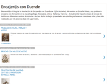 Tablet Screenshot of encajerasconduende.blogspot.com