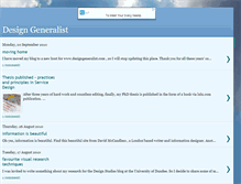 Tablet Screenshot of designgeneralist.blogspot.com