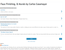 Tablet Screenshot of fauxfinishcarloscasamayor.blogspot.com