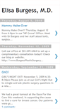 Mobile Screenshot of elisaburgessmd.blogspot.com