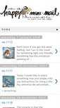 Mobile Screenshot of happy-mini-mail.blogspot.com
