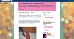 Desktop Screenshot of blueberryintomatosoup.blogspot.com