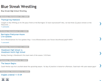 Tablet Screenshot of bluestreakwrestling.blogspot.com