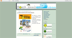 Desktop Screenshot of beachtennisecuador.blogspot.com