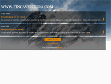 Tablet Screenshot of fincaventura.blogspot.com