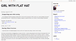Desktop Screenshot of girlwithflathat.blogspot.com