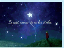 Tablet Screenshot of lepetitprincedanslesetoiles.blogspot.com