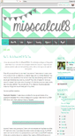 Mobile Screenshot of misscalculate.blogspot.com