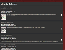 Tablet Screenshot of miradarebelde.blogspot.com