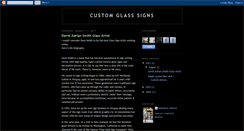 Desktop Screenshot of customglasssigns.blogspot.com