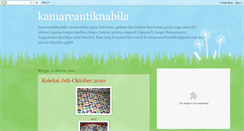 Desktop Screenshot of kamarcantiknabila.blogspot.com