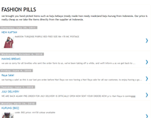 Tablet Screenshot of fashion-pills.blogspot.com
