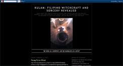 Desktop Screenshot of filipinosorcery.blogspot.com