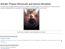 Tablet Screenshot of filipinosorcery.blogspot.com