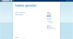 Desktop Screenshot of habbogerador.blogspot.com