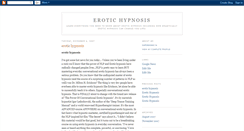 Desktop Screenshot of erotic--hypnosis.blogspot.com