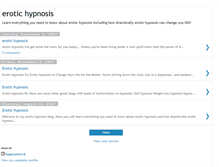Tablet Screenshot of erotic--hypnosis.blogspot.com