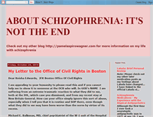 Tablet Screenshot of aboutschizophrenia.blogspot.com