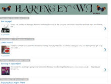 Tablet Screenshot of haringeywomensinstitute.blogspot.com