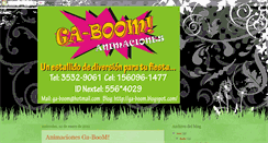 Desktop Screenshot of ga-boom.blogspot.com