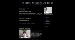 Desktop Screenshot of nuggetsthoughtsblogs.blogspot.com