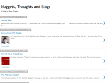 Tablet Screenshot of nuggetsthoughtsblogs.blogspot.com