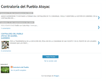 Tablet Screenshot of contraloriaatoyac.blogspot.com
