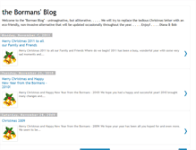 Tablet Screenshot of bormans-blog.blogspot.com