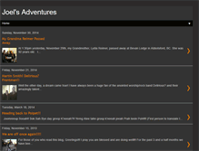 Tablet Screenshot of joelreimer.blogspot.com