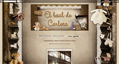 Desktop Screenshot of elbauldecarlota.blogspot.com